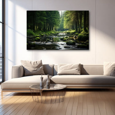 Beautiful Forest Painting